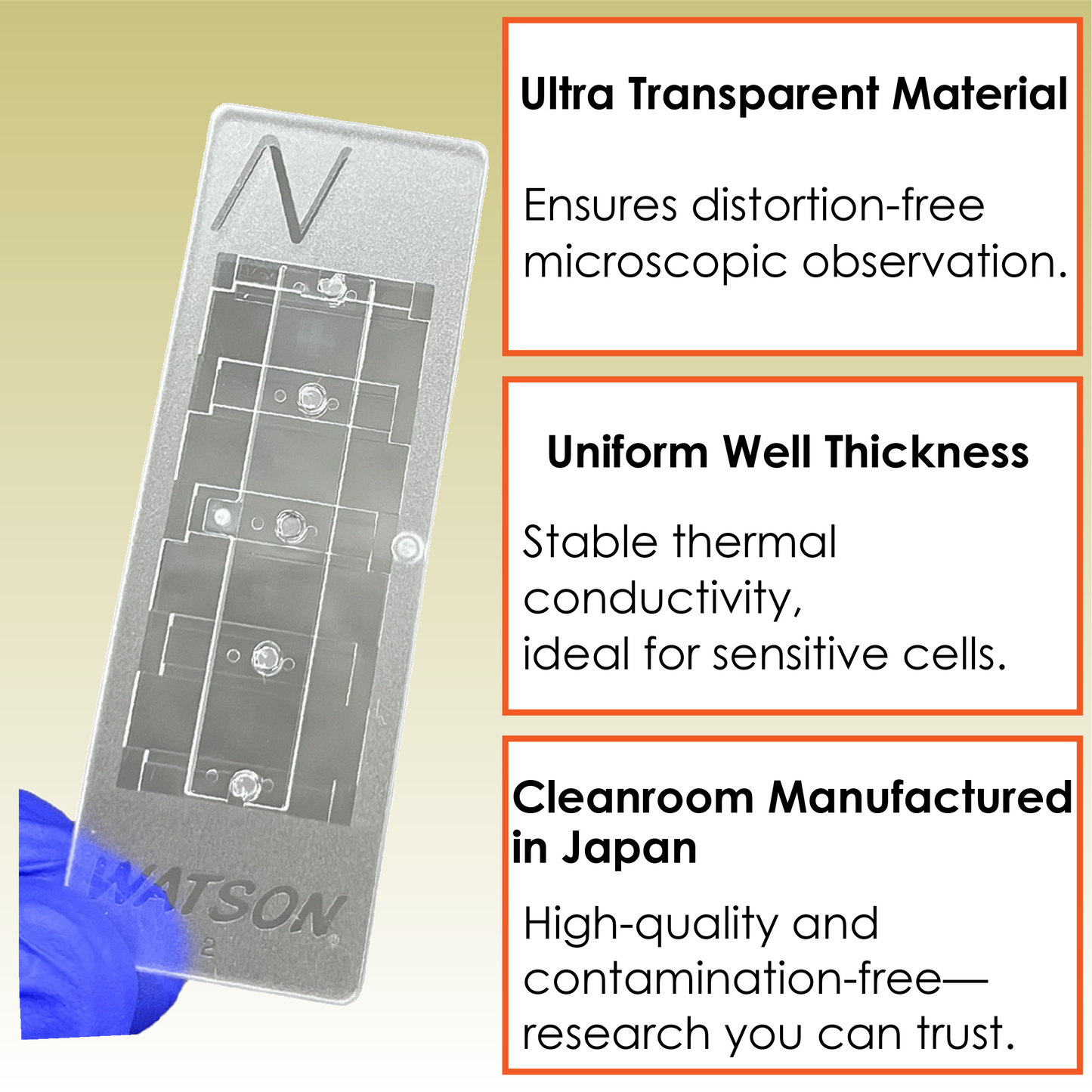 Disposable Hemacytometer "Cell counting plate", Improved Neubauer Type "177-112C" (10 plates)