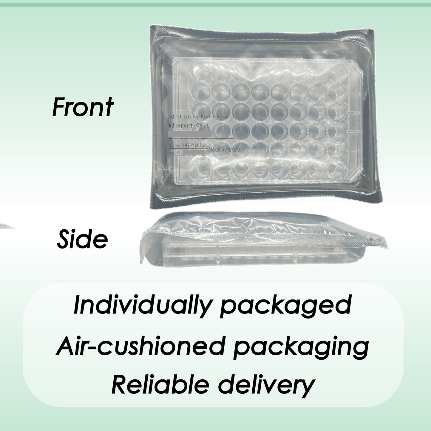 Cell Culture Plate 48-well, Adherent Cell, Sterilzed "197-48CPS" (50 pieces)