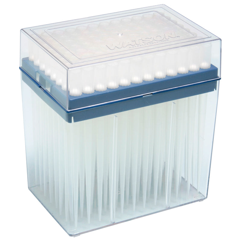 1200 µL, Extra Long Filter Tip, Graduated, System Rack (PC), Sterilized "124-1200S" (96 tips x 10 racks)