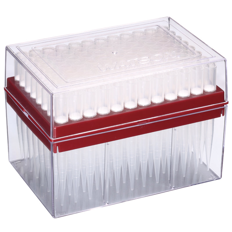 1000 µL, Long Hyper Filter Tip, Graduated, System Rack (PC), Sterilized "125-1000S" (96 tips x 10 Racks)