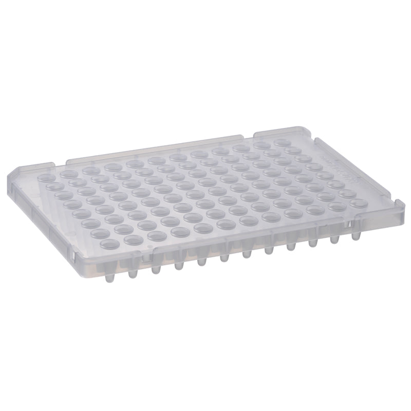 0.1 mL 96-well PCR Plate Half Skirted Natural "137-675C" (10 plates)