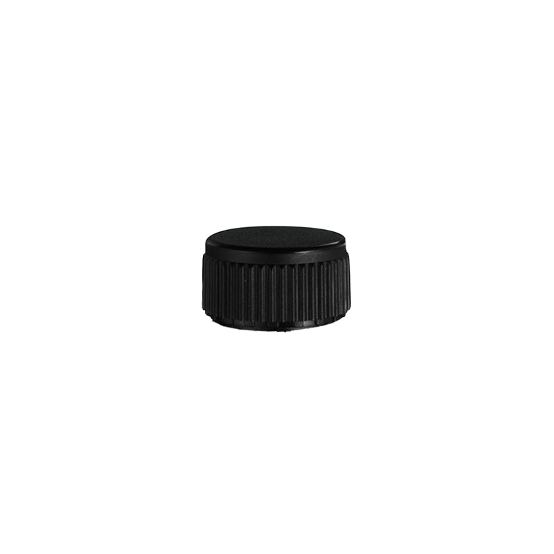 Screwcap with O-ring, Black "139-201BL" (500 pieces)