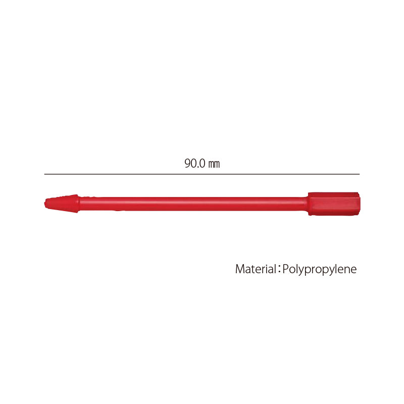 Pestles for Flat Bottom Microtube, (131-415 / 815 / 8155C), Red "173-01R" (10 pieces)