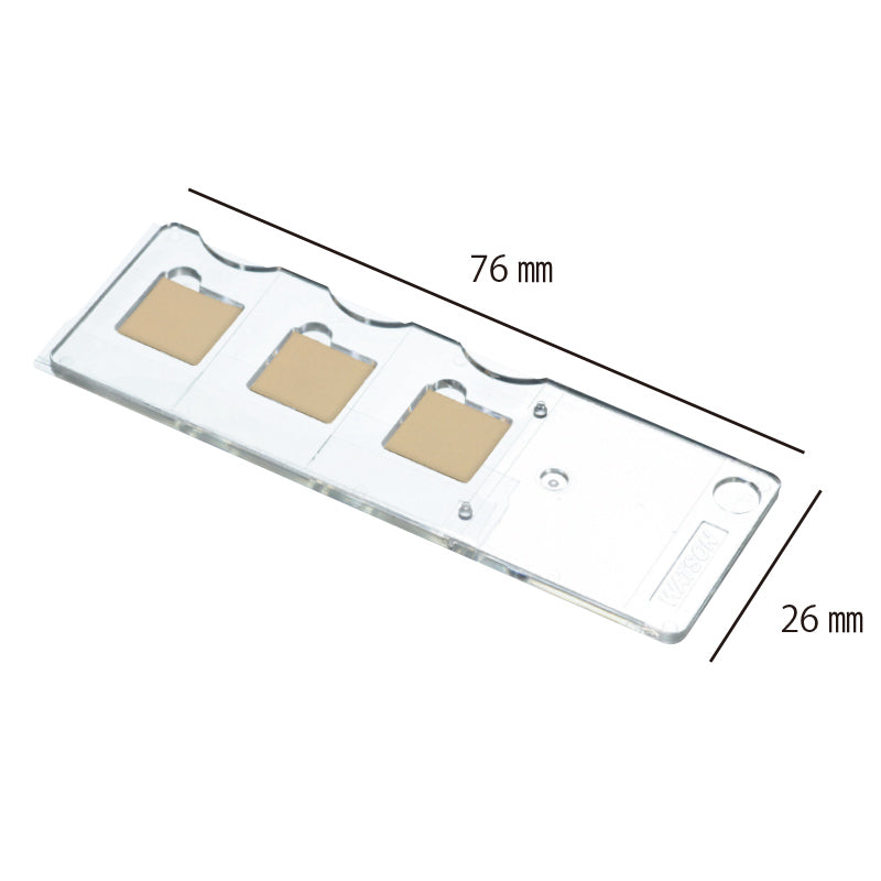 Microbial Preservation Plate for Bacteria, 3-well ,Sterilized "176-331S" (5 pieces)