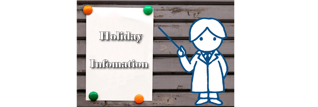 Year-End and New Year Holiday Notice