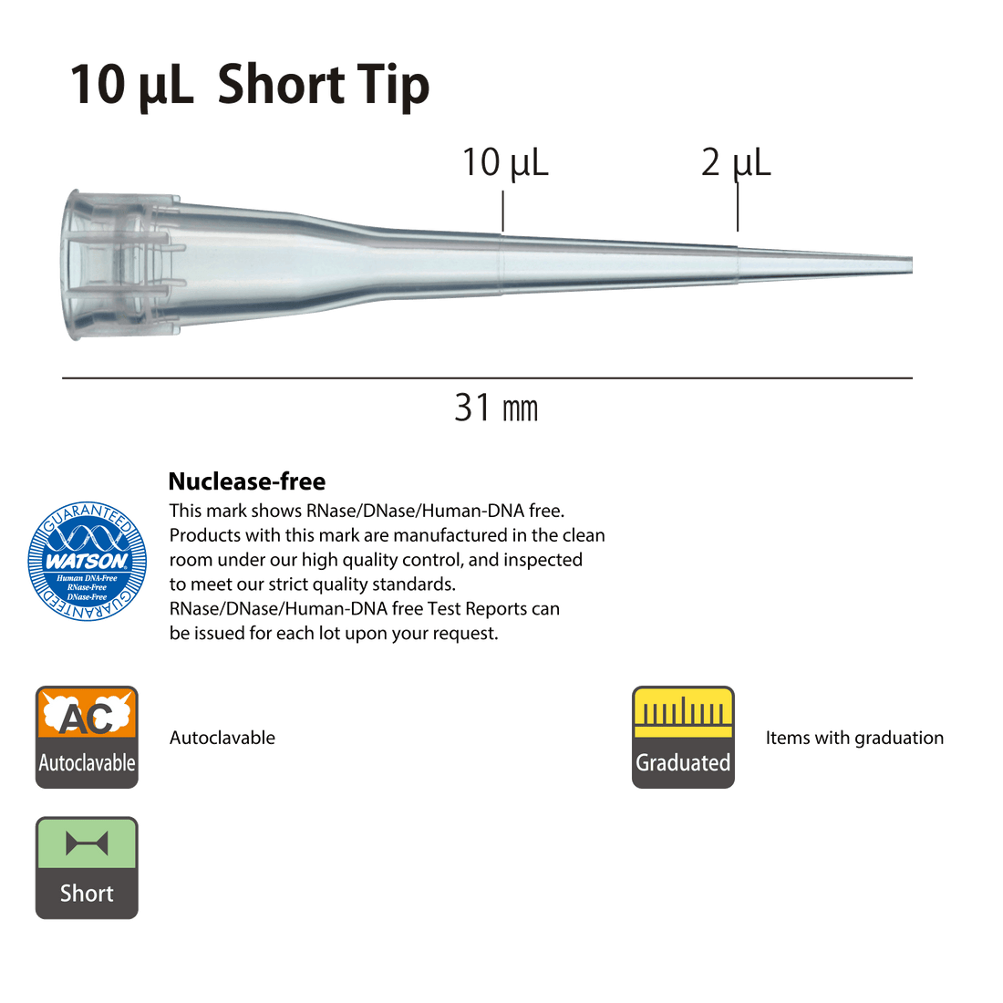 WATSON Pipette Tips, Tubes, and Plates
