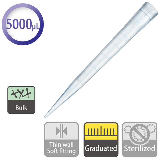 5 mL, Standard Tip, Graduated "110-401C" (250 tips)