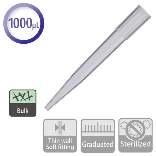 1000 µL, Large-bore Tip "113-844C" (1000 tips)
