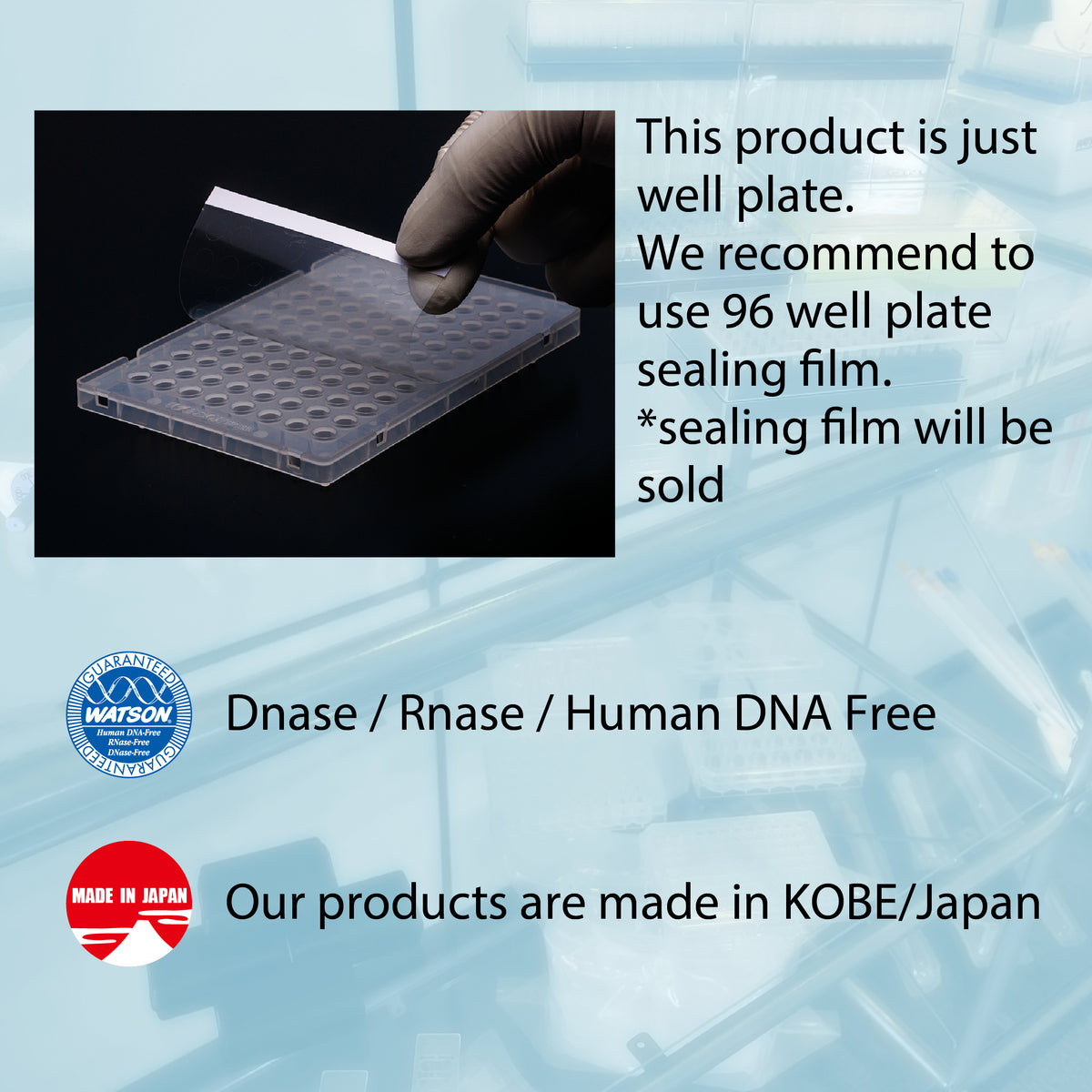 0.1 mL 96-well PCR Plate Half Skirted Natural "137-675C" (10 plates)