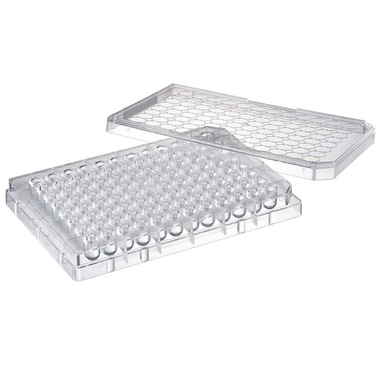 Microplate, 96-well, with Lid, Round Bottom, Sterilized "196-96US" (50 pieces)