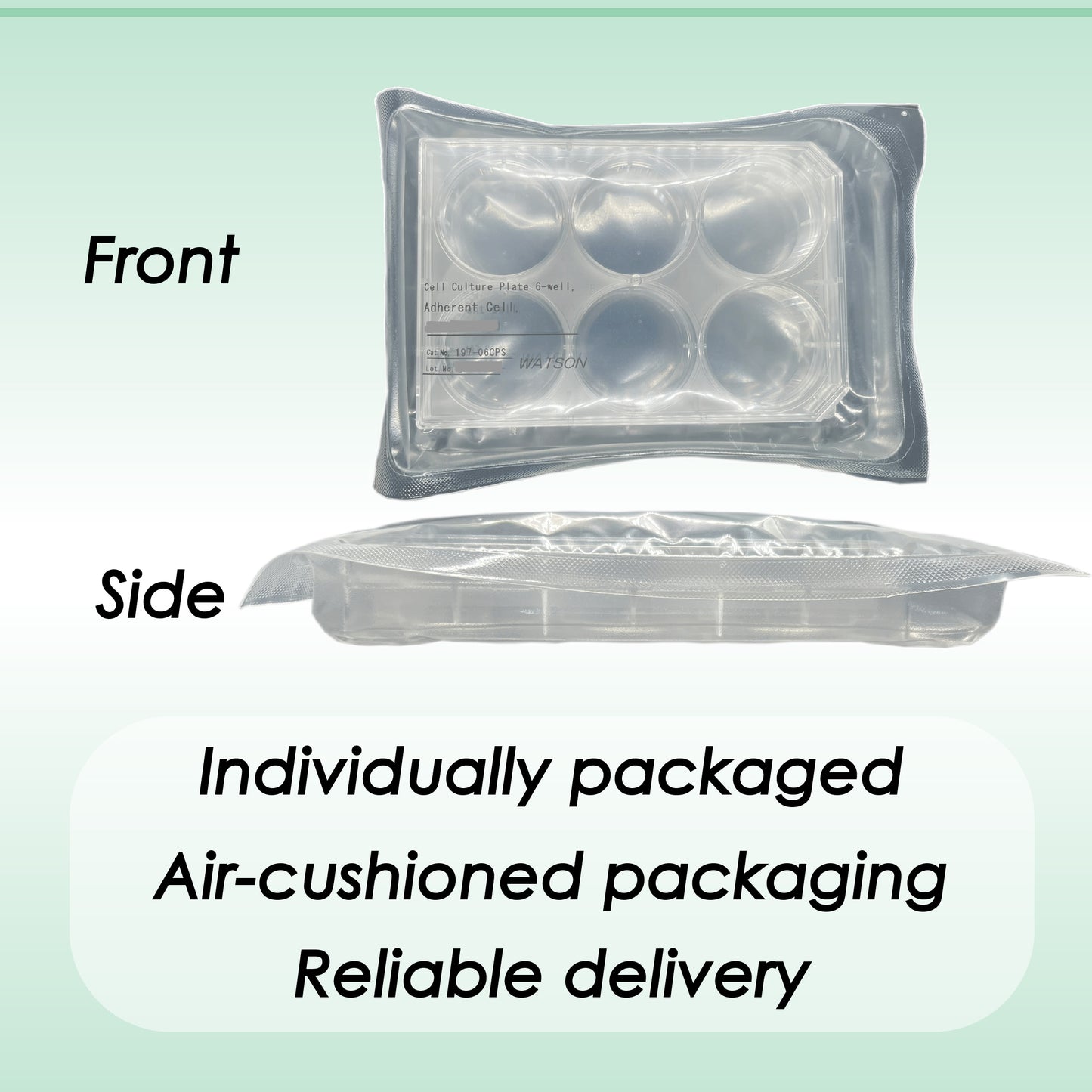 Cell Culture Plate 6-well, Adherent Cell, Sterilzed "197-06CPS" (50 pieces)