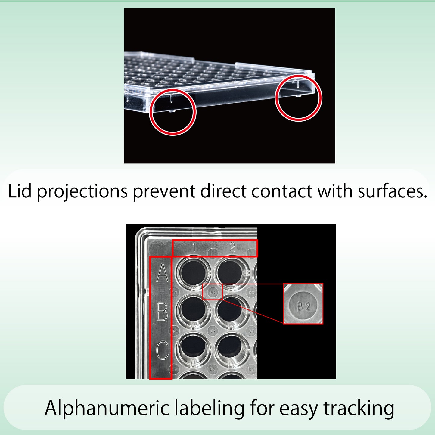 Cell Culture Plate 96-well Flat Bottom, Adherent Cell, Sterilized "197-96CPS" (50 pieces)