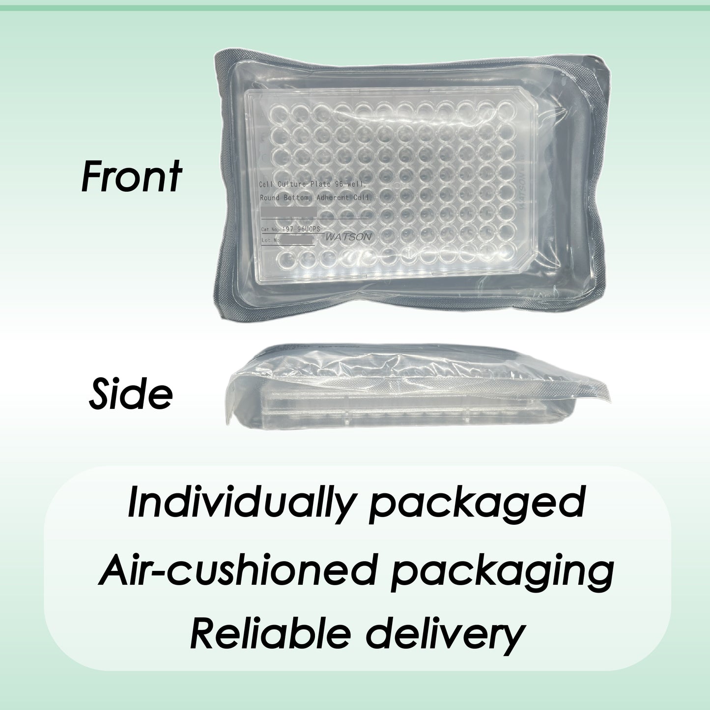 Cell Culture Plate 96-well Round Bottom, Adherent Cell, Sterilized "197-96UCPS" (50 pieces)