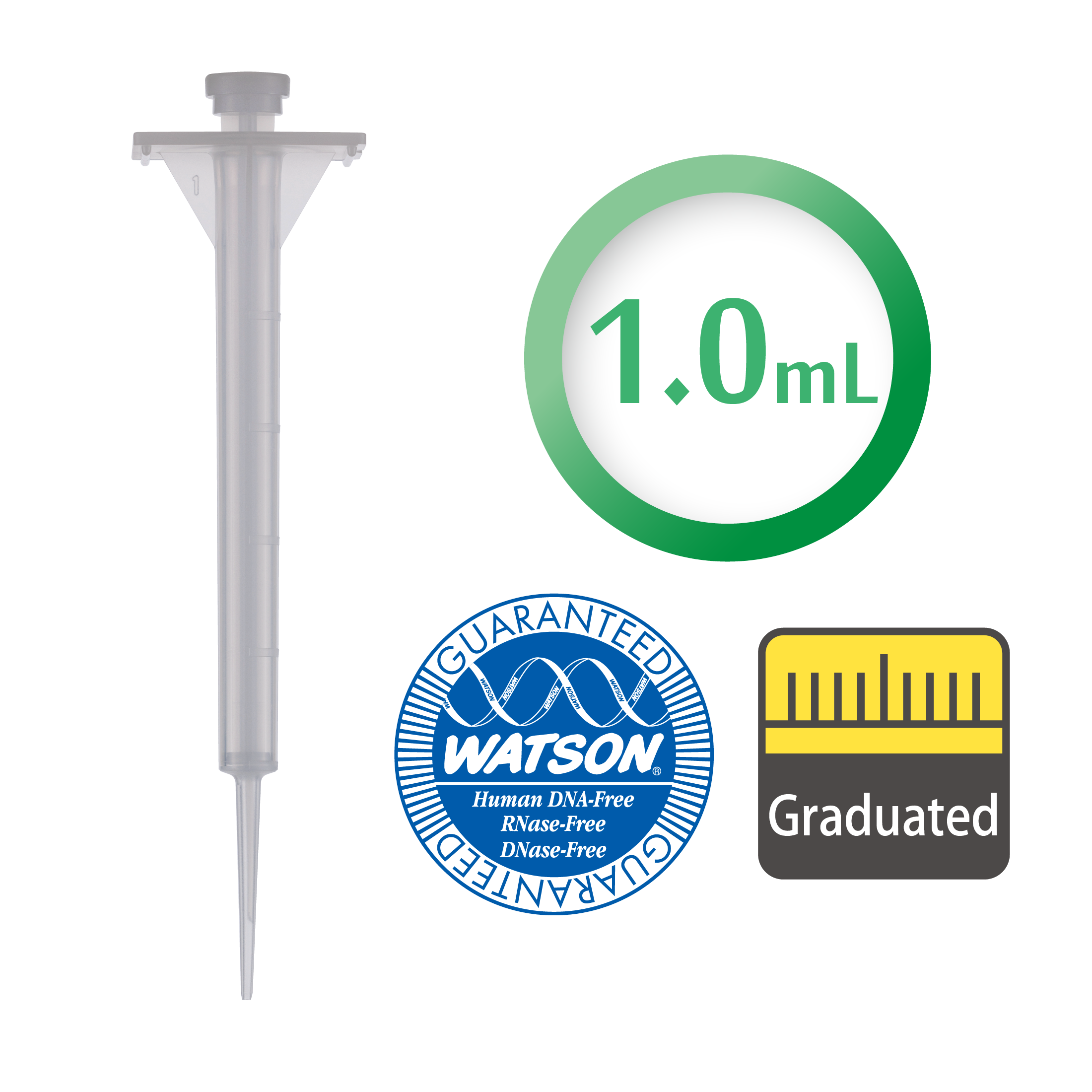 1.0 mL Syringe Tips for Micro Dropper(Pre Order) – Watson BIO LAB SHOP