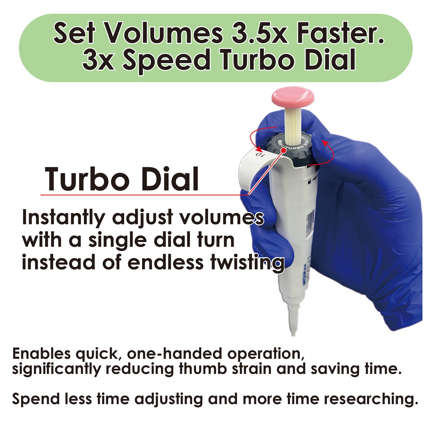 Single Channel pipette 1–10 µL NEXTY-S10 "NT-S10" (1 unit)