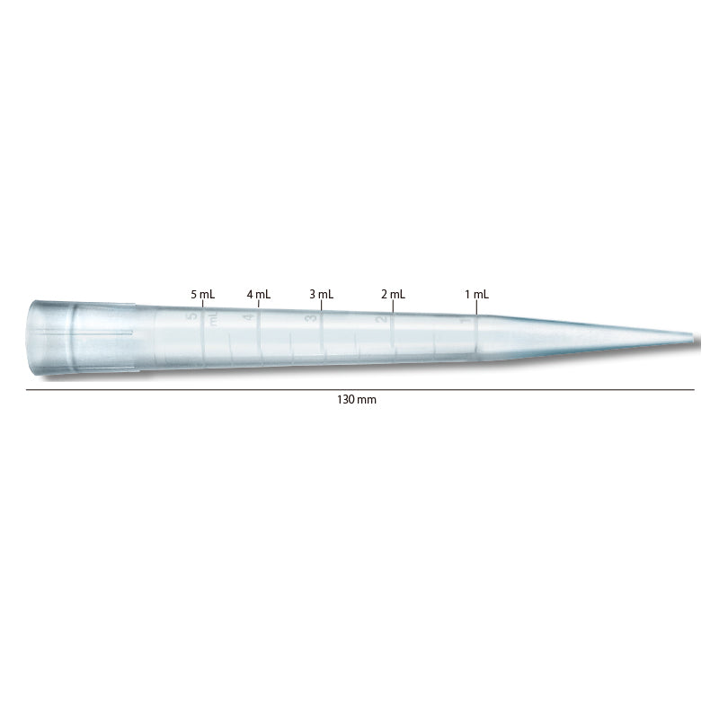 5 mL, Standard Tip, Graduated, System Rack (PC), Sterilized "120-401CS" (24 tips x 10 racks)