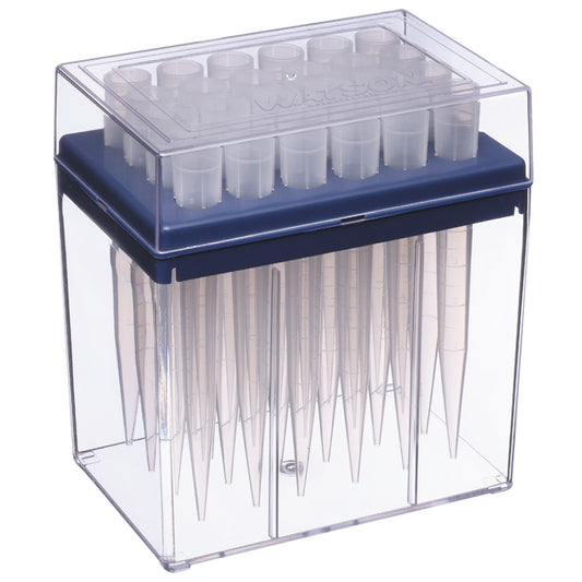 Nested Tip Rack Style 0021. WATSON Non-Filtered Pipette Tips in Polycarbonate System Racks ...