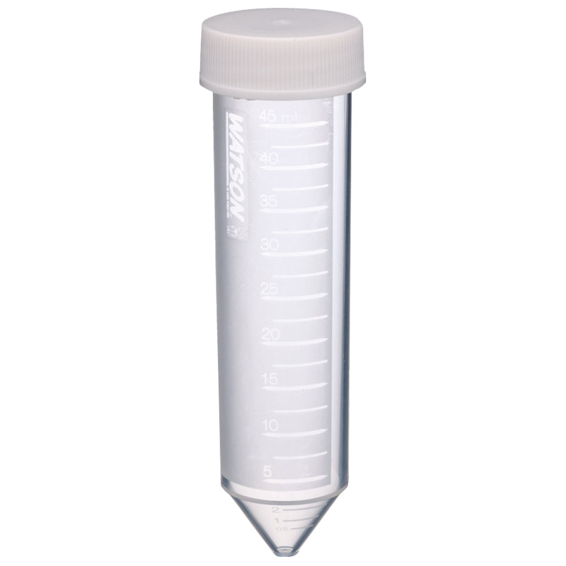 50 mL, Centrifuge Tube, Conical Bottom, White Cap "1342-050S" (24 pieces x 20 bags)