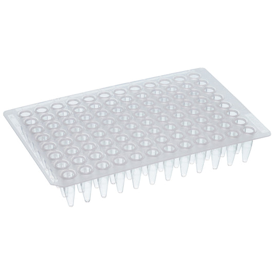 0.2 mL, 96 well PCR Plate, Non Skirted, Natural "137-174C" (5 plates x 10 packs)