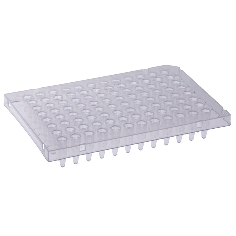 0.2 mL, 96 well PCR Plate, Half Skirted, Natural "137-175C" (10 plates)