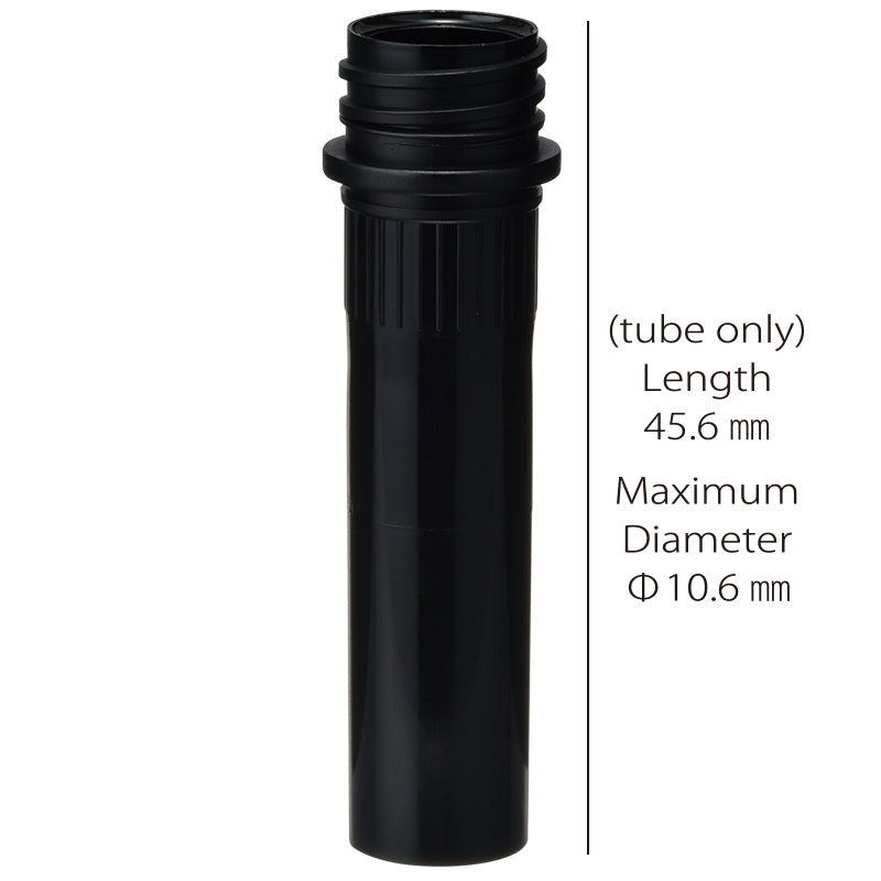 0.5 mL, Screwcap Tube, Self-standing, Black for Shading, Tube Only "139-105-111BL" (500 tubes)
