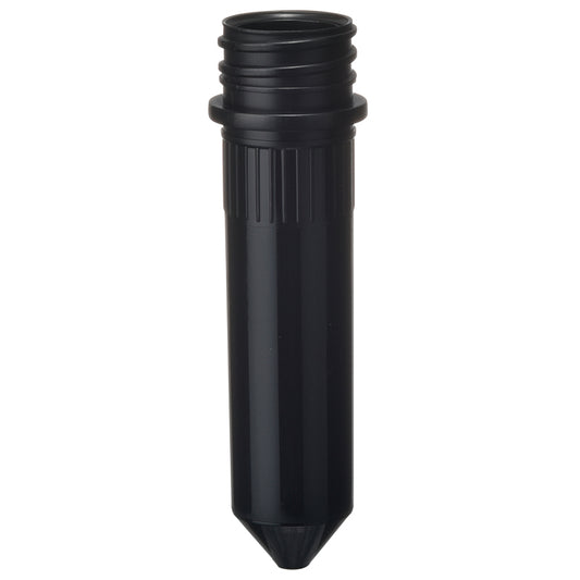 2.0 mL, Screwcap Tube, Conical Bottom, Black for Shading, Tube Only "139-120-112BL" (500 tubes)