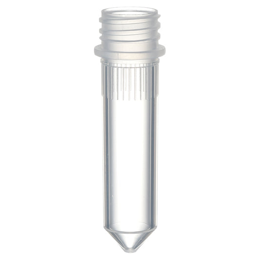 2.0 mL, Screwcap Tube, Conical Bottom, Tube Only "139-120-112C" (500 tubes)