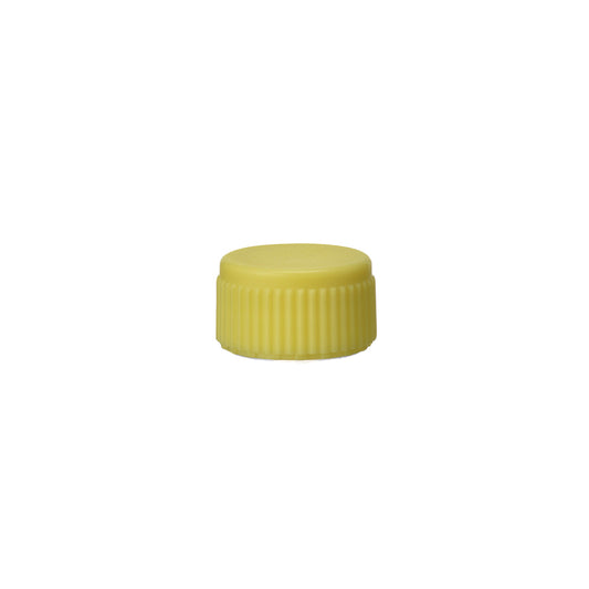 Screwcap with O-ring, Yellow "139-201Y" (500 pieces)