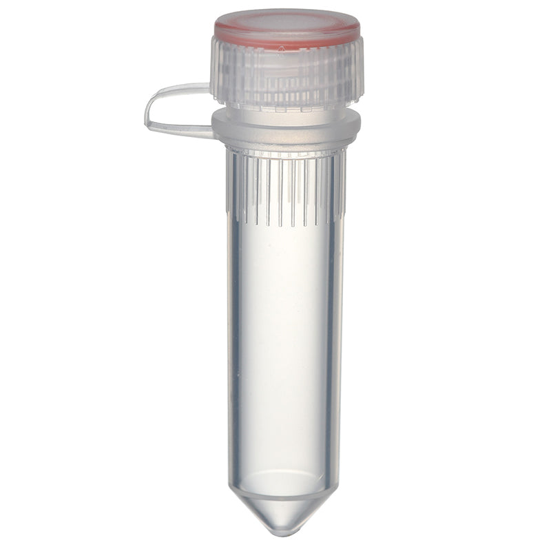 2.0 mL, Screwcap Tube, Conical Bottom, attached O-ring Loop Cap "1392-200-LP-C" (500 tubes)