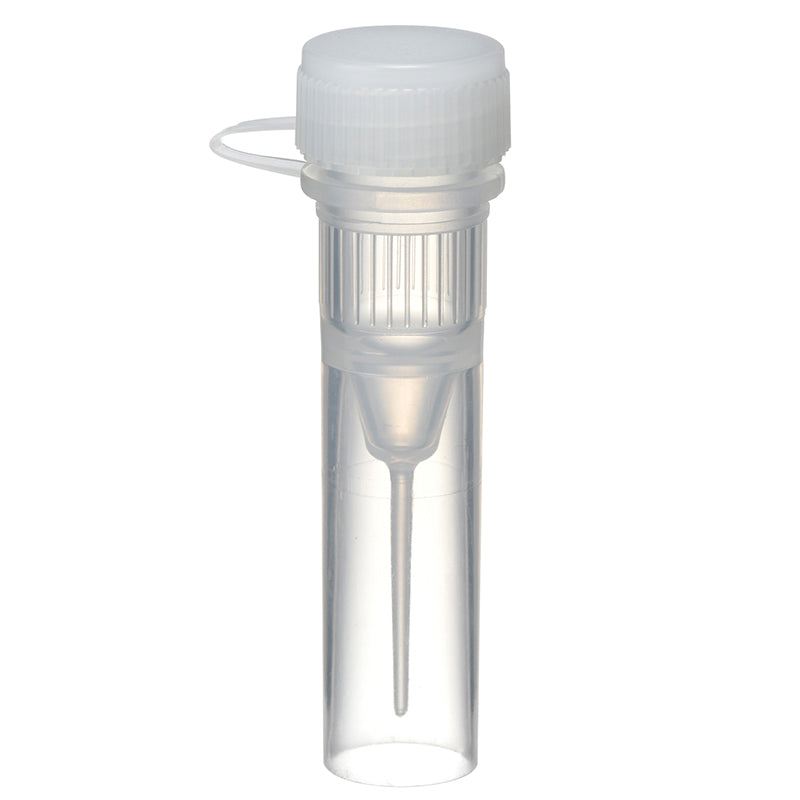 0.5 mL, O-ring less Screwcap Tube, Self-standing, attached Loop Cap, Sterilized "1394-050-SS-LP-CS" (20 tubes x 25 bags)