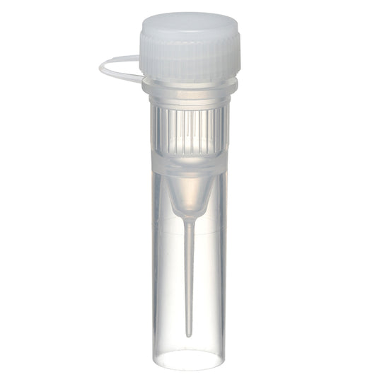 0.5 mL, O-ring less Screwcap Tube, Self-standing, attached Loop Cap, Sterilized "1394-050-SS-LP-CS" (20 tubes x 25 bags)