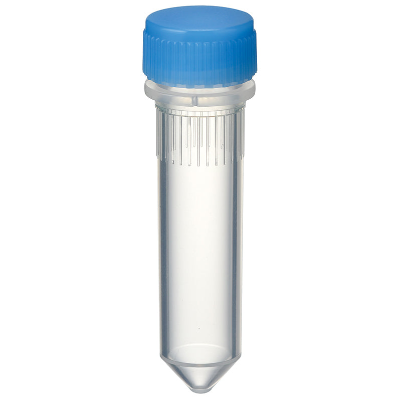 2.0 mL, O-ring less Screwcap Tube, Conical Bottom, attached Blue Cap, Sterilized "1394-200-BS" (20 tubes x 25 bags)