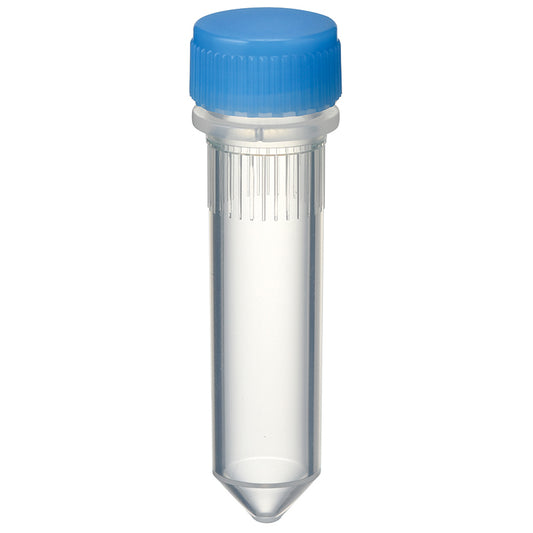 2.0 mL, O-ring less Screwcap Tube, Conical Bottom, attached Blue Cap, Sterilized "1394-200-BS" (20 tubes x 25 bags)