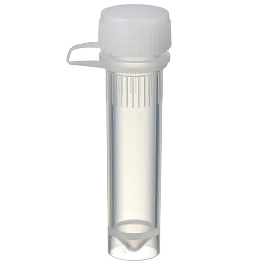 2.0 mL, O-ring less Screwcap Tube, Self-standing, attached Loop Cap, Sterilized "1394-200-SS-LP-CS" (20 tubes x 25 bags)