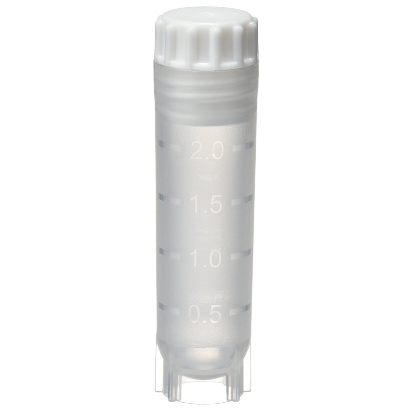2.0mL Cryotube with Internal Thread Screwcap, Self-standing, Sterilized "1396-201S" (20 pieces)