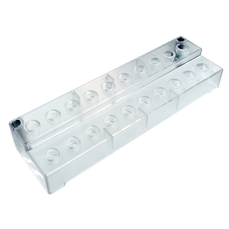 Microtube Stand for 20 tubes, Clear "1511-205" (10 pieces)