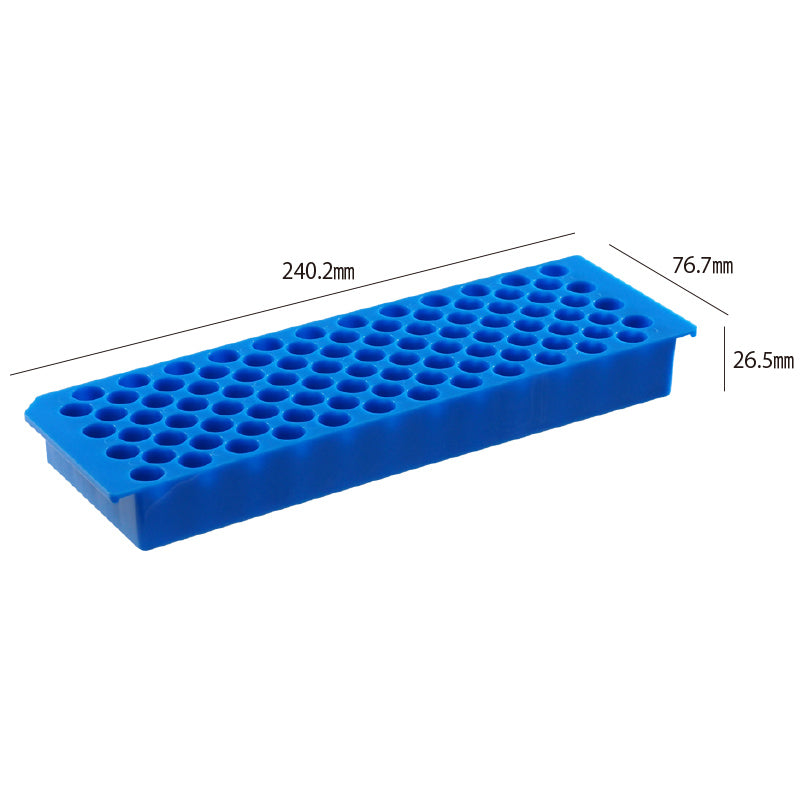 Microtube Stand for 96 tubes, "ECO RACK" Blue "1521-902B" (1 piece)