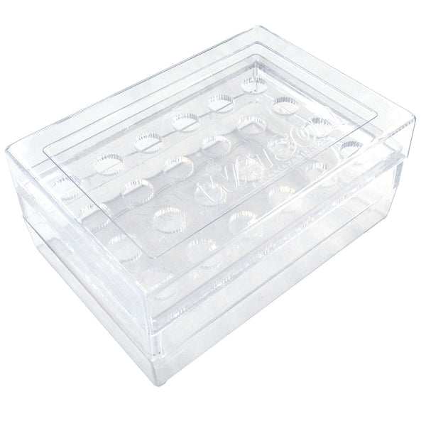 Piccolo Rack Storage Piccolo Rack for 24 Screwcap Tubes, Clear