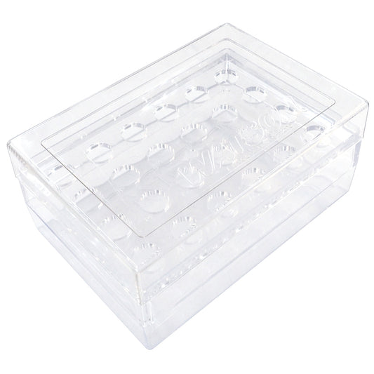 Piccolo Rack for 24 Microtubes, Clear "1522-2453" (10 pieces)