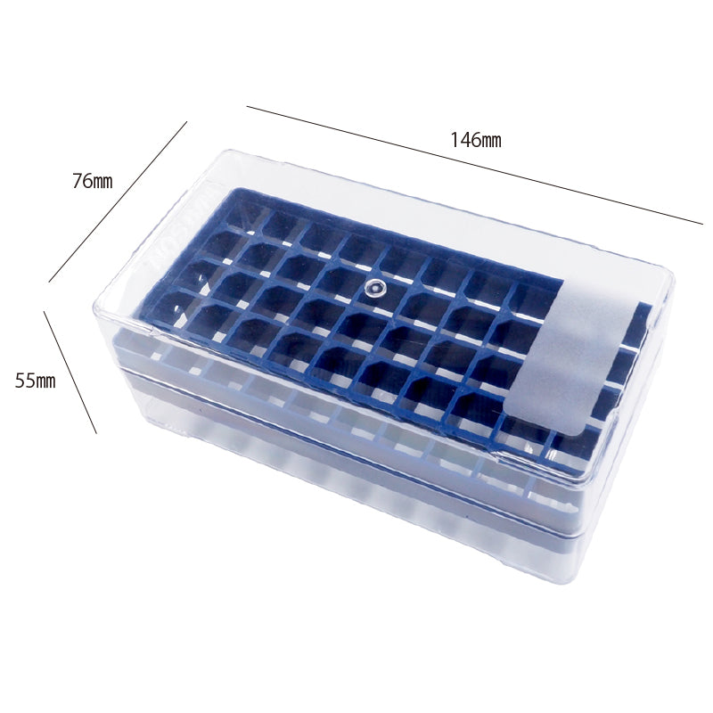 Freezer Storage Rack for 50 Microtubes, Blue "1577-550B" (10 pieces)