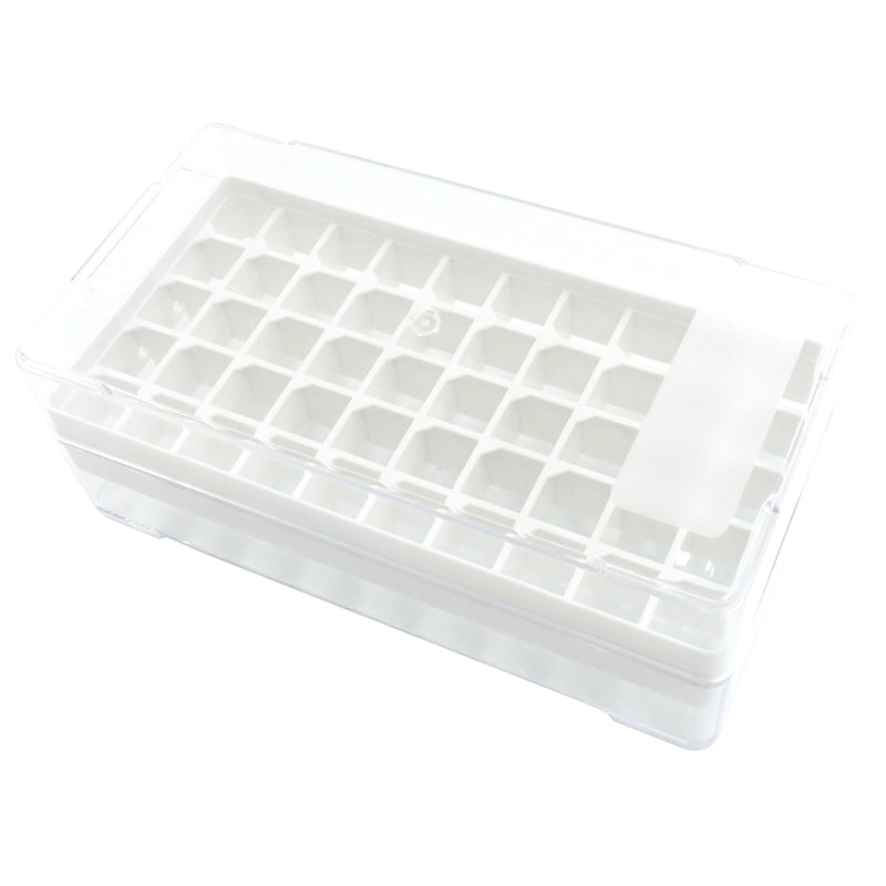 Freezer Storage Rack for 50 Microtubes, White "1577-550W" (10 pieces)