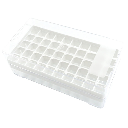 Freezer Storage Rack for 50 Microtubes, White "1577-550W" (10 pieces)