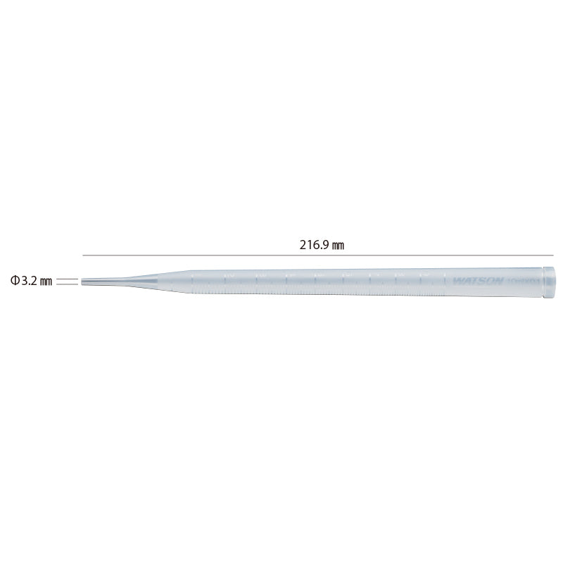 10 mL, PP Dispo Pipette with Dedicated adapter "1653-010" (100 pieces x 3 bags) (Copy)