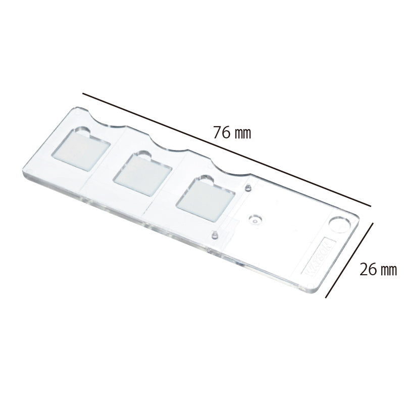 Preservation Plate, 3-well, Cellulose "176-301C" (10 pieces)