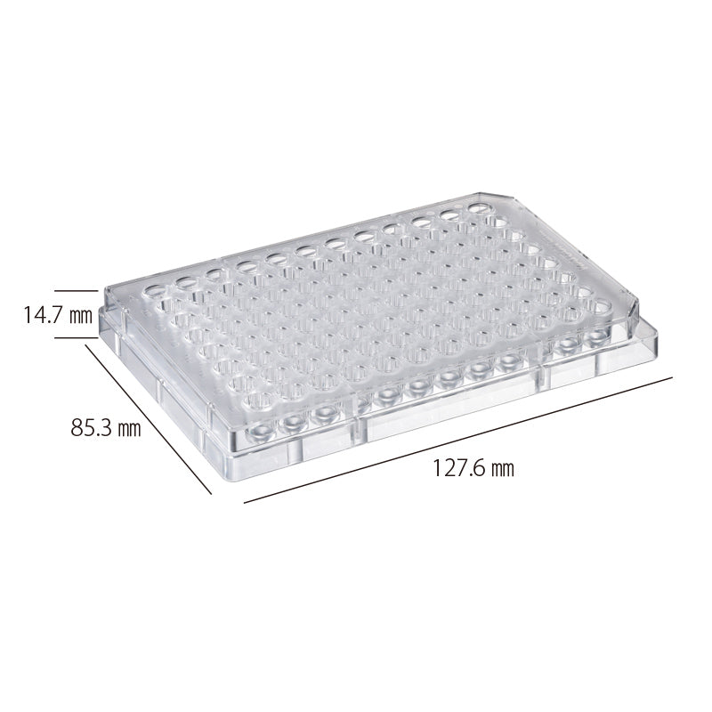 Microplate 96-well, Only Plate, Conical Bottom, 340 μL "195-96V" (10 pieces x 10 bags)