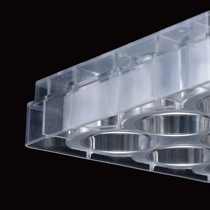 Microplate, 12-well, with Lid, Flat Bottom, Sterilized "196-12FS" (50 pieces)