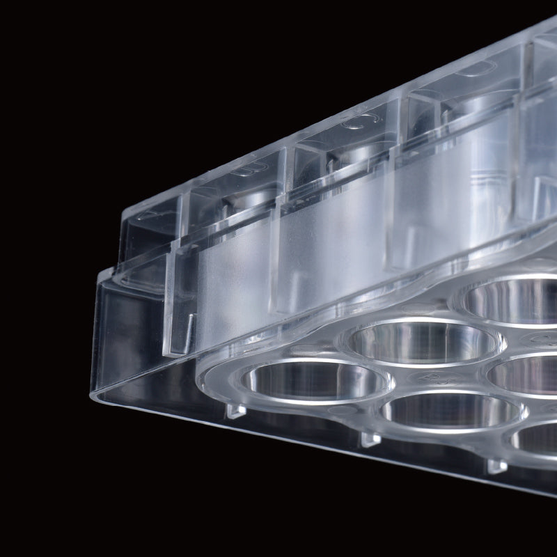 Microplate, 24-well, with Lid, Flat Bottom, Sterilized"196-24FS" (50 pieces)