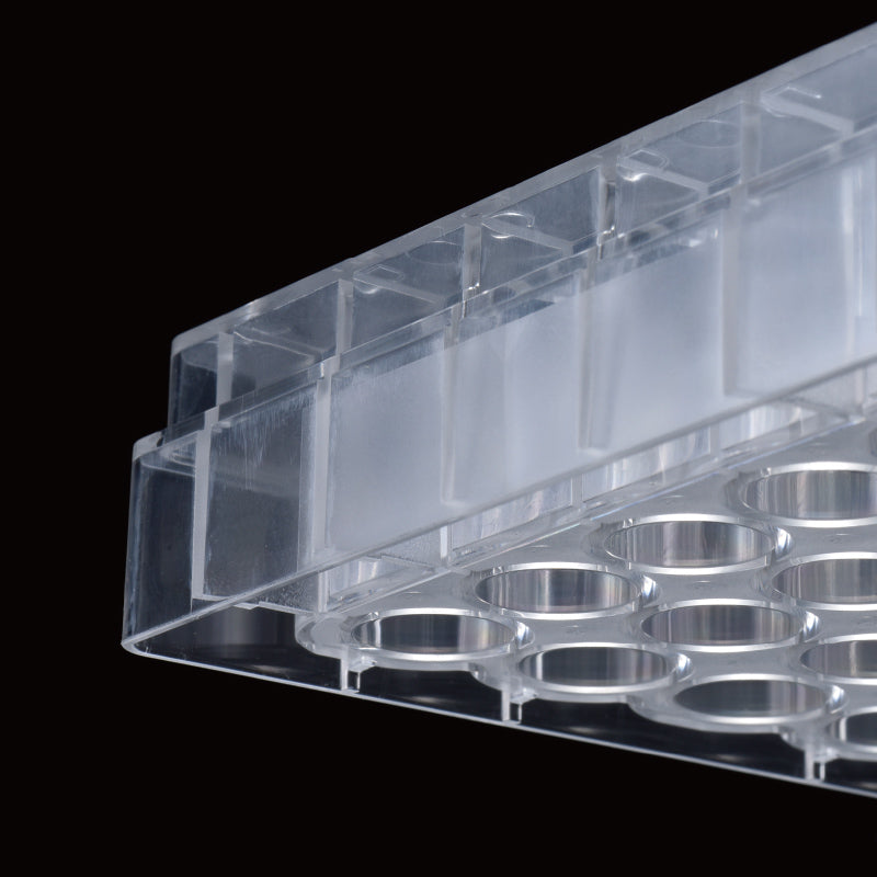 Microplate, 48-well, with Lid, Flat Bottom, Sterilized "196-48FS" (50 pieces)