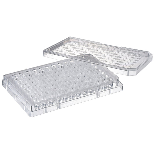 Microplate, 96-well, with Lid, Conical Bottom, Sterilized "196-96VS" (50 pieces)